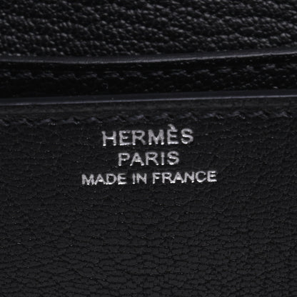 HERMES シェーヌダンクル コンパクト シェーブル ブラック SS W刻印