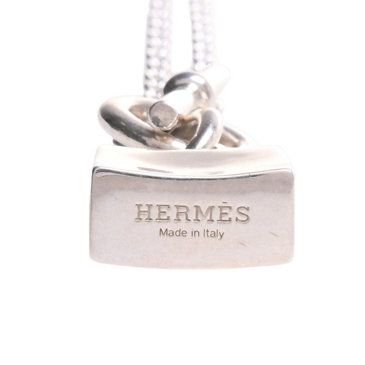 HERMES アミュレット　ケリー　ネックレス　SV