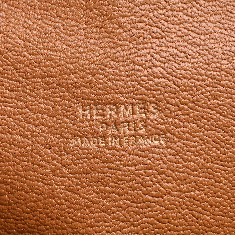 HERMES イル・ド・ボウ　オーストリッチ　チェスナッツ　GP　〇Y刻印