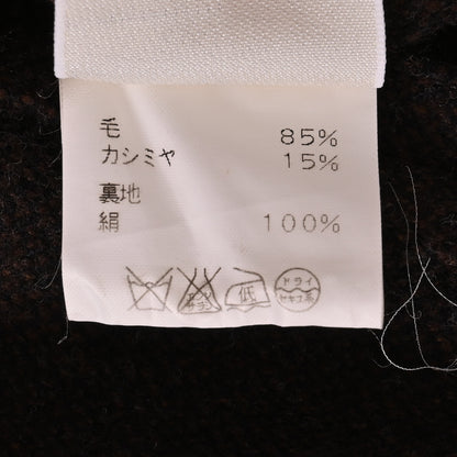 HERMES セットアップ　ウール混　ブラウン　40