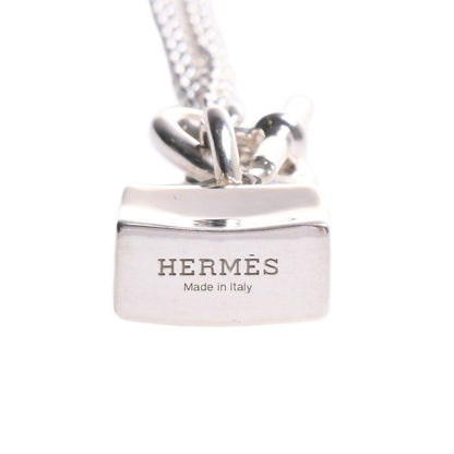 HERMES アミュレット　ケリー　ネックレス　SV