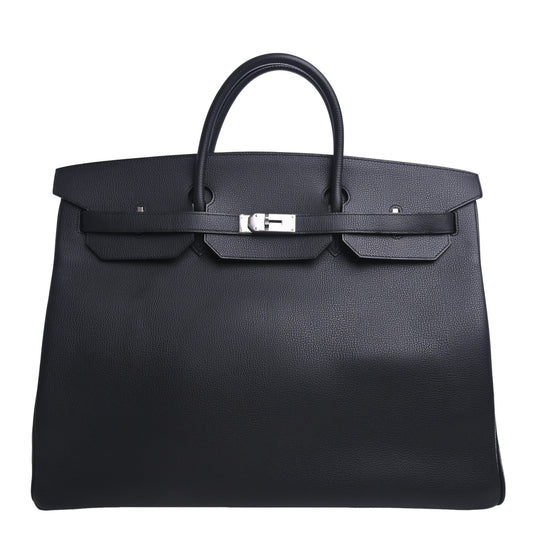 HERMES バーキン50　ヴァーシュリェージュ　黒　SS　□L刻印