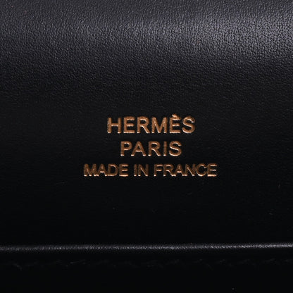 HERMES ポシェットケリー　ヴォースイフト　黒　GP　□J刻印