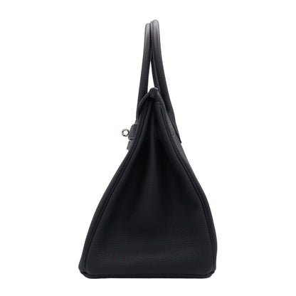 Birkin 30 Togo Black SS GStamp