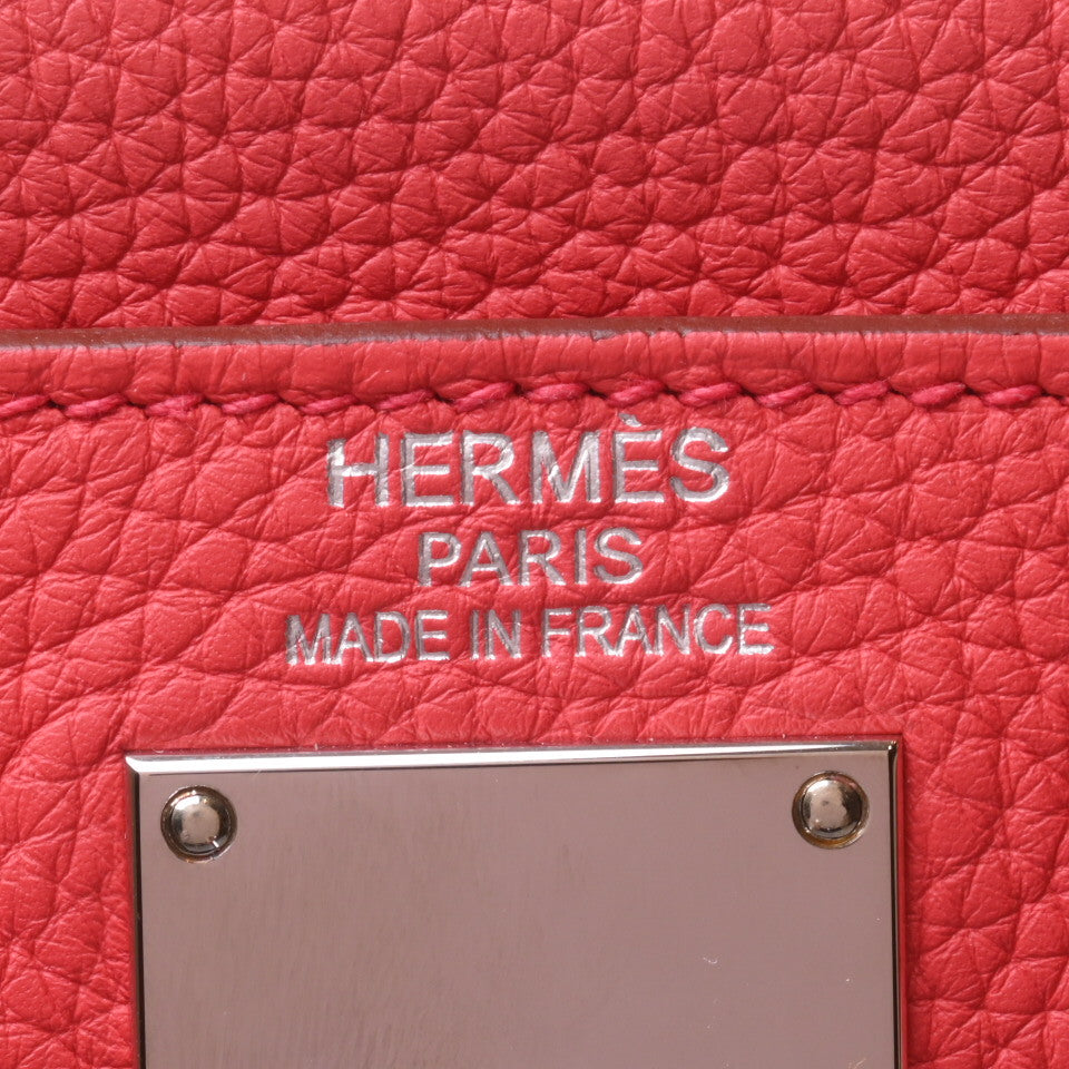 HERMES ショルダーケリー トリヨンクレマンス ブーゲンビリア SS □M刻印