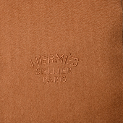 HERMES ストール　カシミア　ベージュ