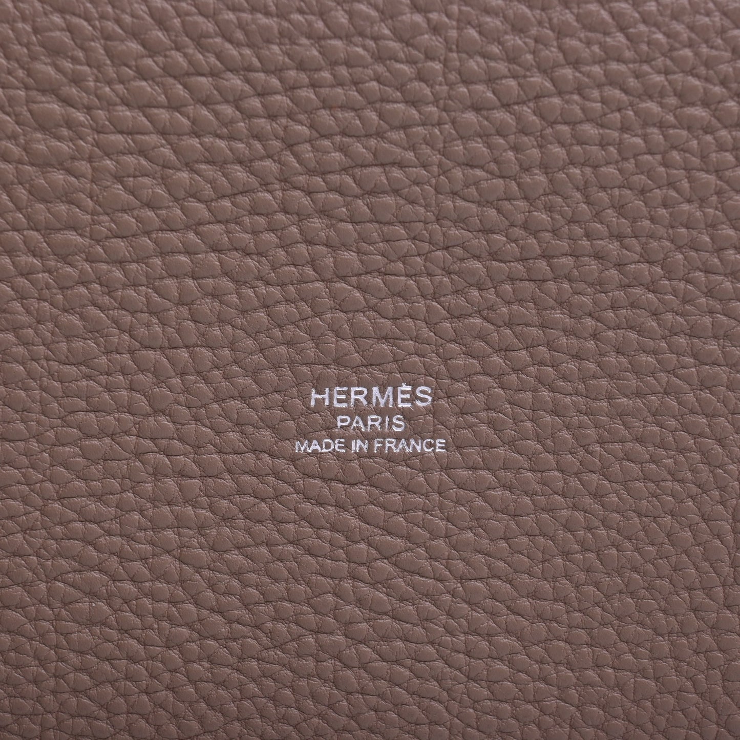 HERMES マーケットTPM　トゴ　エトゥープ　GP　□L刻印