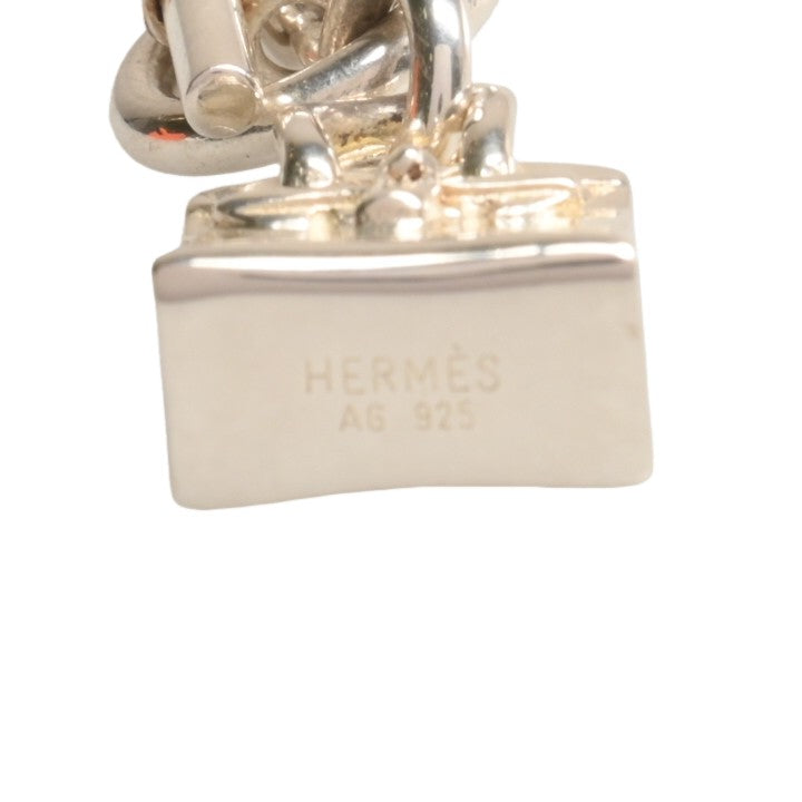 HERMES アミュレット　バーキン　ネックレス　SV