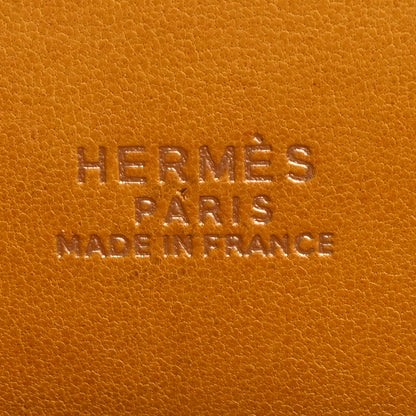 HERMES サックアマリースTAXI　クシュベル　黒　ジョーヌ　SS　〇P刻印