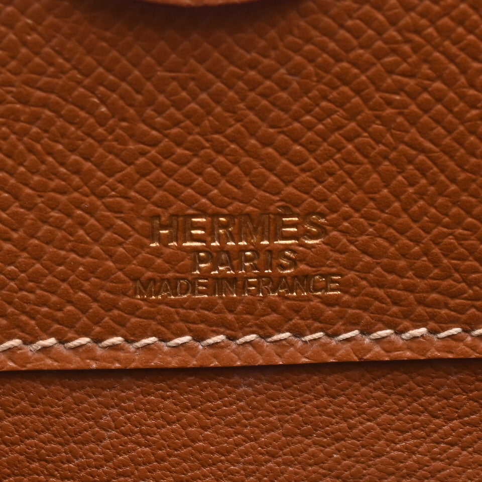 HERMES ダルヴィ　クシュベル　トワル　ゴールド　GP　□B刻印