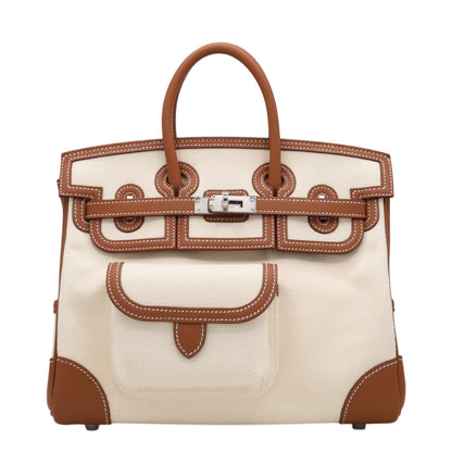 Birkin 25 Cargo Vaux Swift Toilego Elan Gold SS K stamp