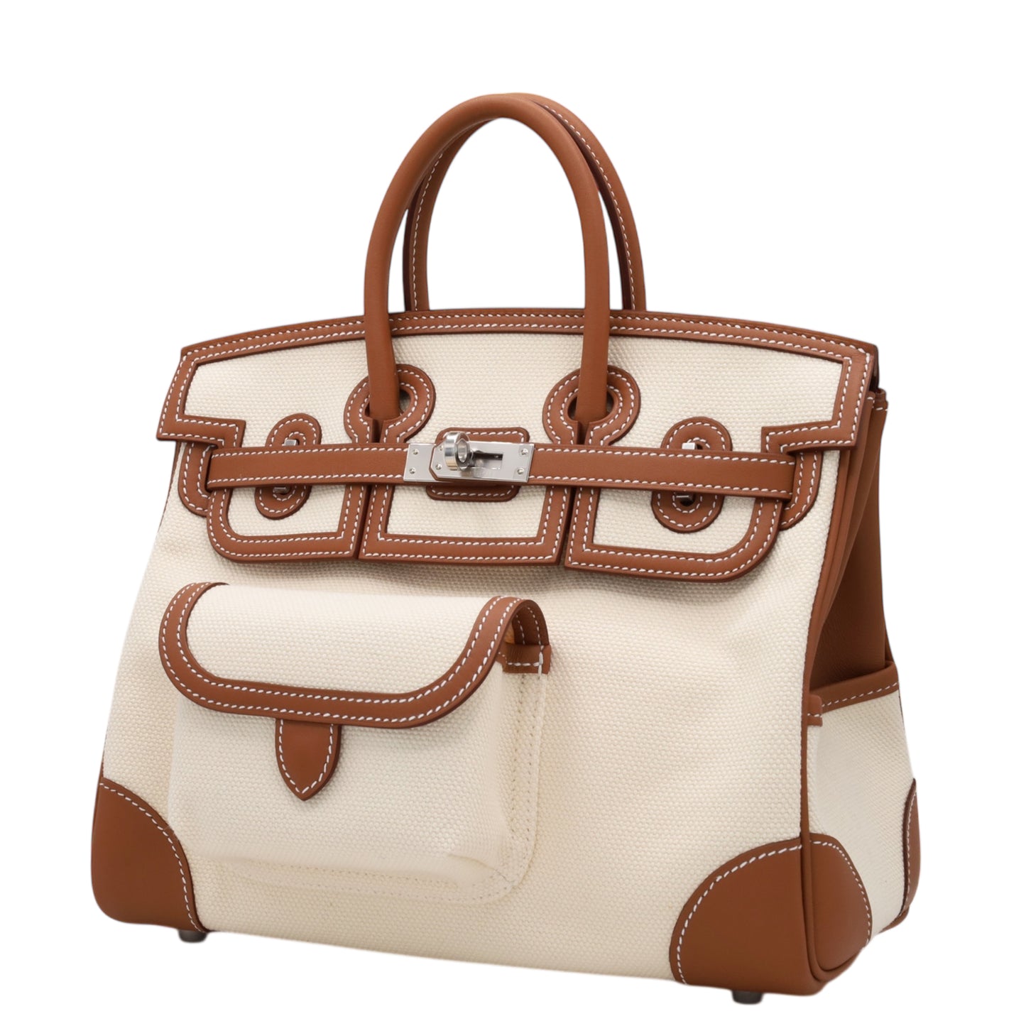 Birkin 25 Cargo Vaux Swift Toilego Elan Gold SS K stamp