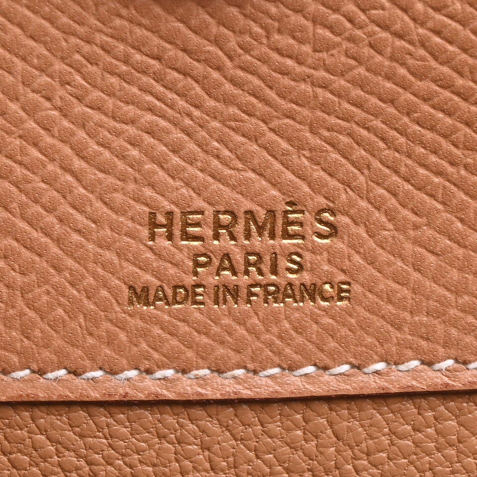 HERMES ダルヴィ　クシュベル　ナチュラル　GP　□B刻印