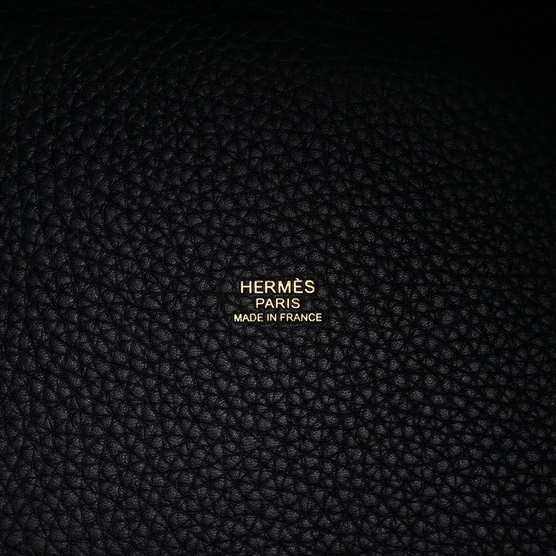 HERMES ピコタンロックPM　トリヨンクレマンス　黒　GP　W刻印