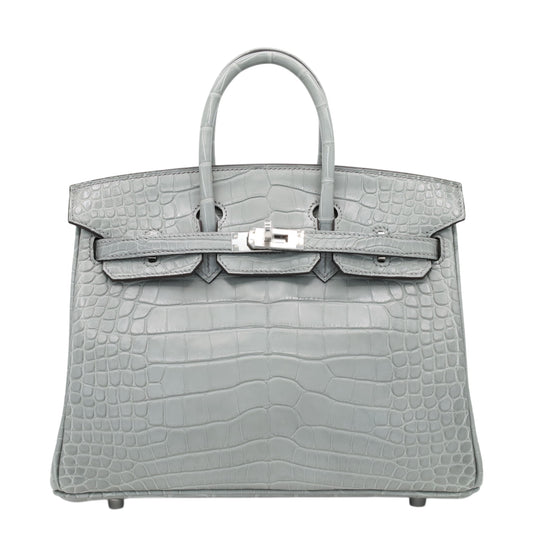 Birkin 25 鳄鱼皮马特·格里希曼 SS K 印章