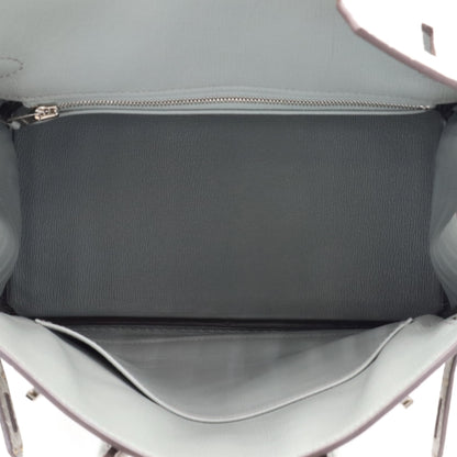 バーキン25　アリゲーターマット　グリシマン　SS　K刻印