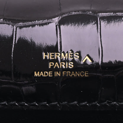 HERMES ポシェットケリー　ポロサス　黒　GP　B刻印