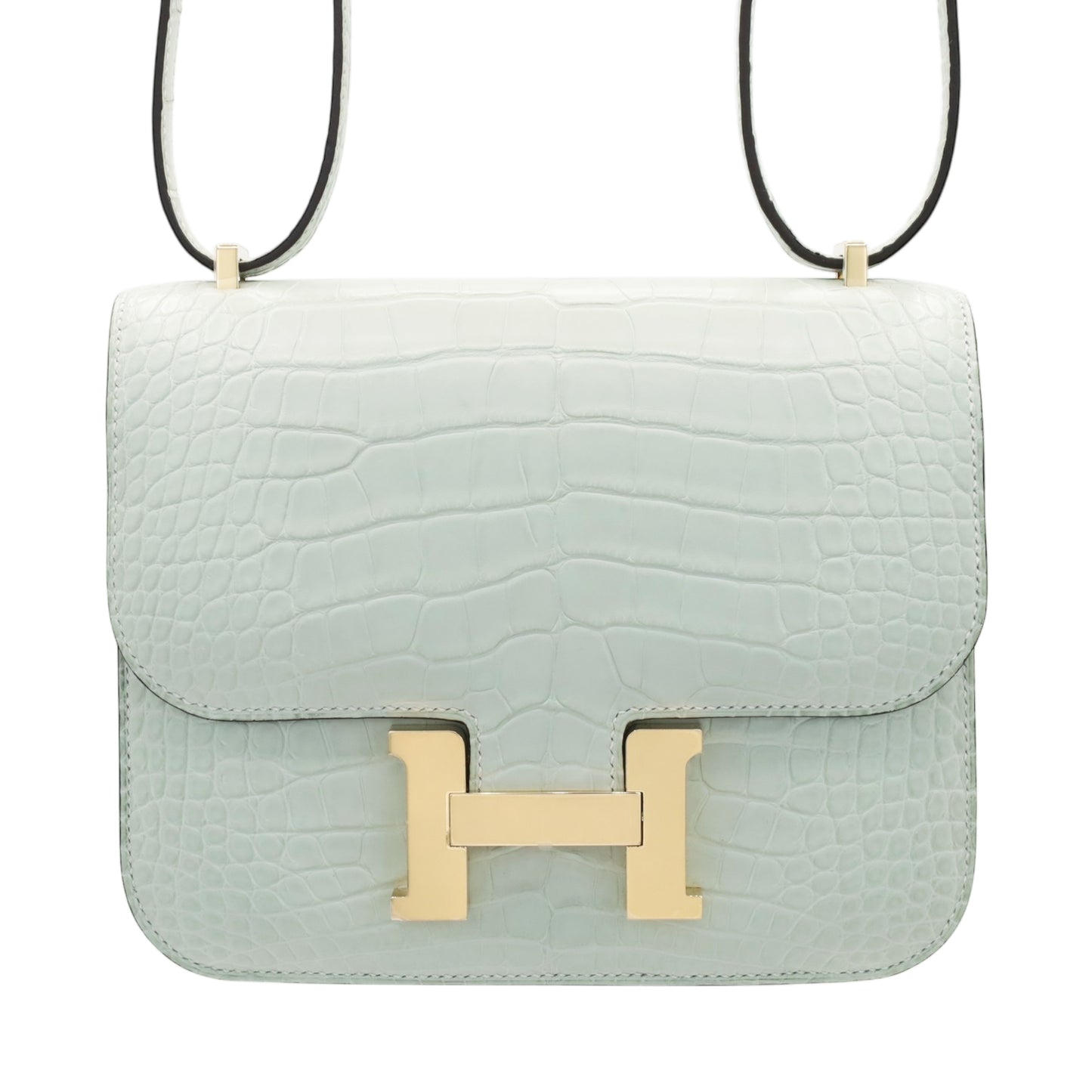 コンスタンスミニ　アリゲーターマット　ヴェールドー　GP　Ｗ刻印