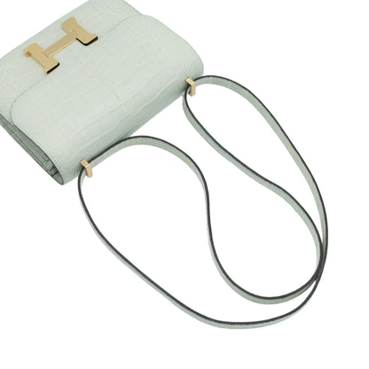 コンスタンスミニ　アリゲーターマット　ヴェールドー　GP　Ｗ刻印