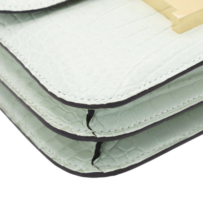 コンスタンスミニ　アリゲーターマット　ヴェールドー　GP　Ｗ刻印