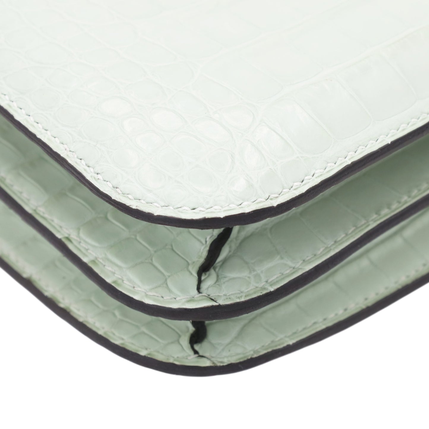 コンスタンスミニ　アリゲーターマット　ヴェールドー　GP　Ｗ刻印