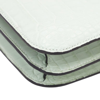 コンスタンスミニ　アリゲーターマット　ヴェールドー　GP　Ｗ刻印