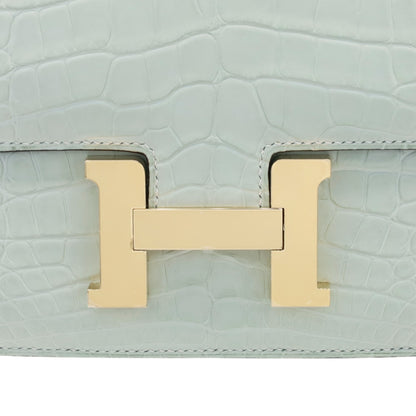 コンスタンスミニ　アリゲーターマット　ヴェールドー　GP　Ｗ刻印