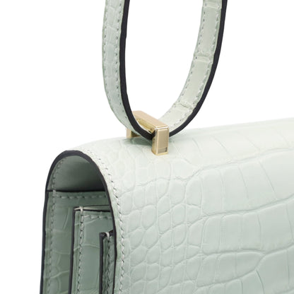 コンスタンスミニ　アリゲーターマット　ヴェールドー　GP　Ｗ刻印