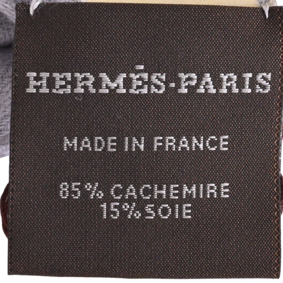 HERMES ストール　ニュー・リブリス　カシミア　グリニュアージュ