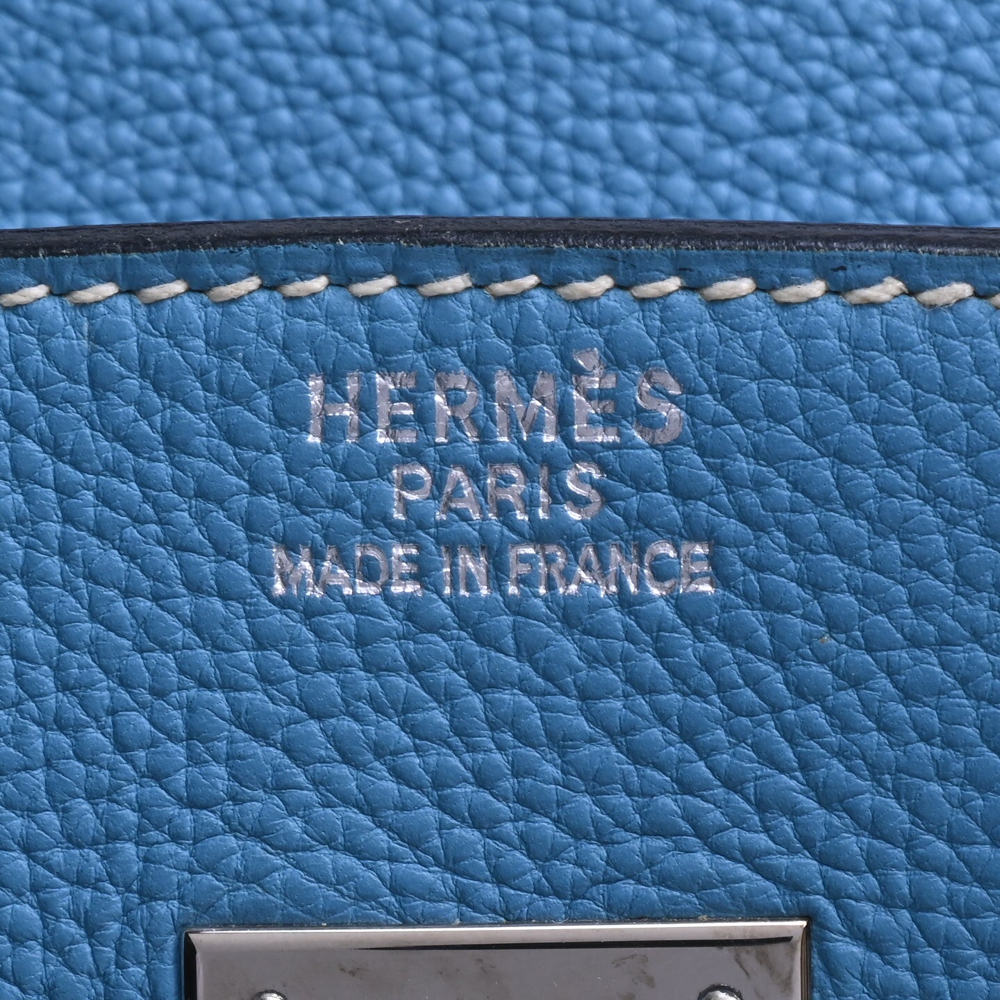 HERMES バーキン35　トゴ　デニム　ブルージーン　SS　□D刻印