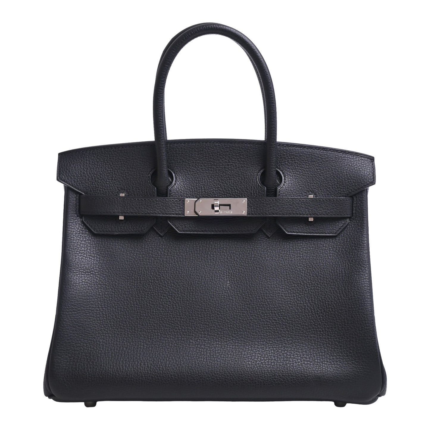 HERMES バーキン30　ヴァッシュリエージュ　黒　SS　□K刻印