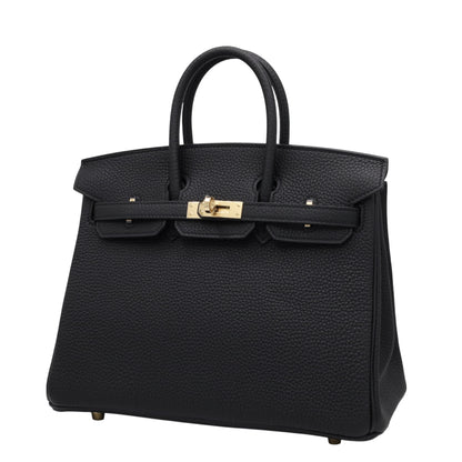 Birkin 25 多哥黑 香槟金 KStamp