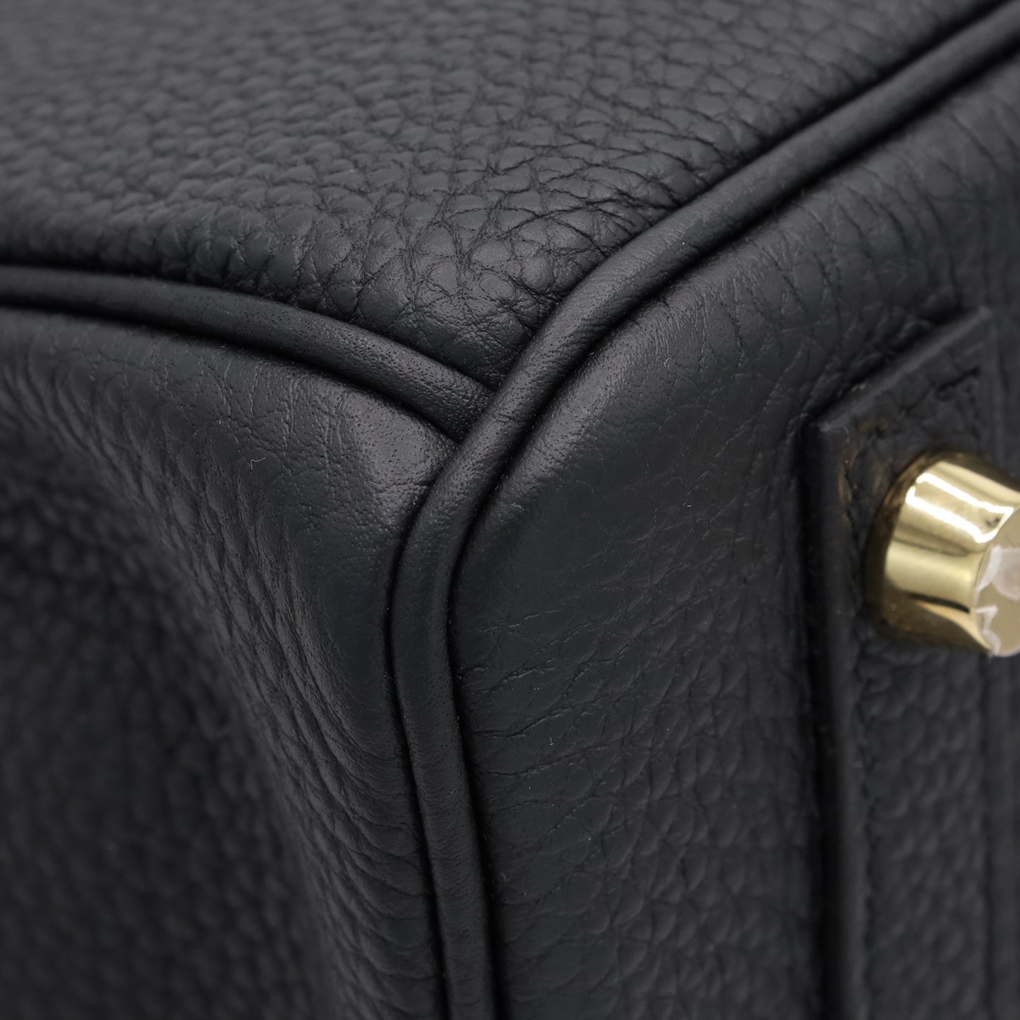 Birkin 25 多哥黑 香槟金 KStamp