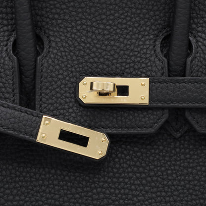 Birkin 25 多哥黑 香槟金 KStamp