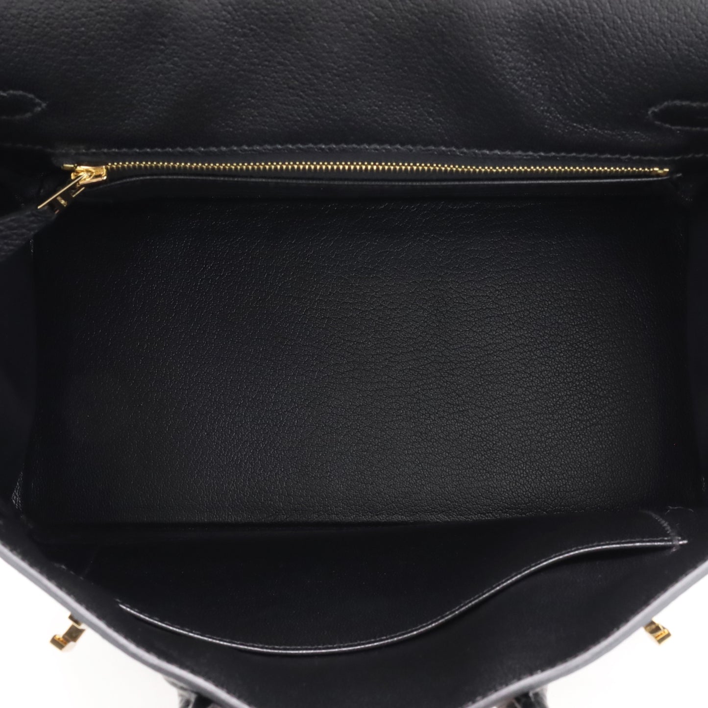 Birkin 25 多哥黑 香槟金 KStamp
