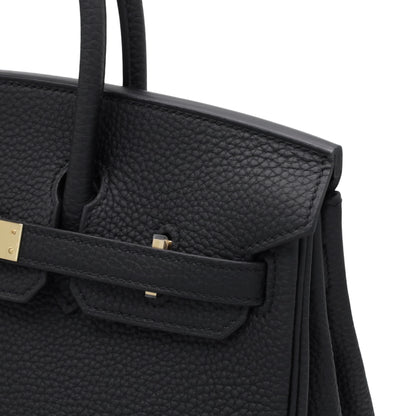 Birkin 25 多哥黑 香槟金 KStamp