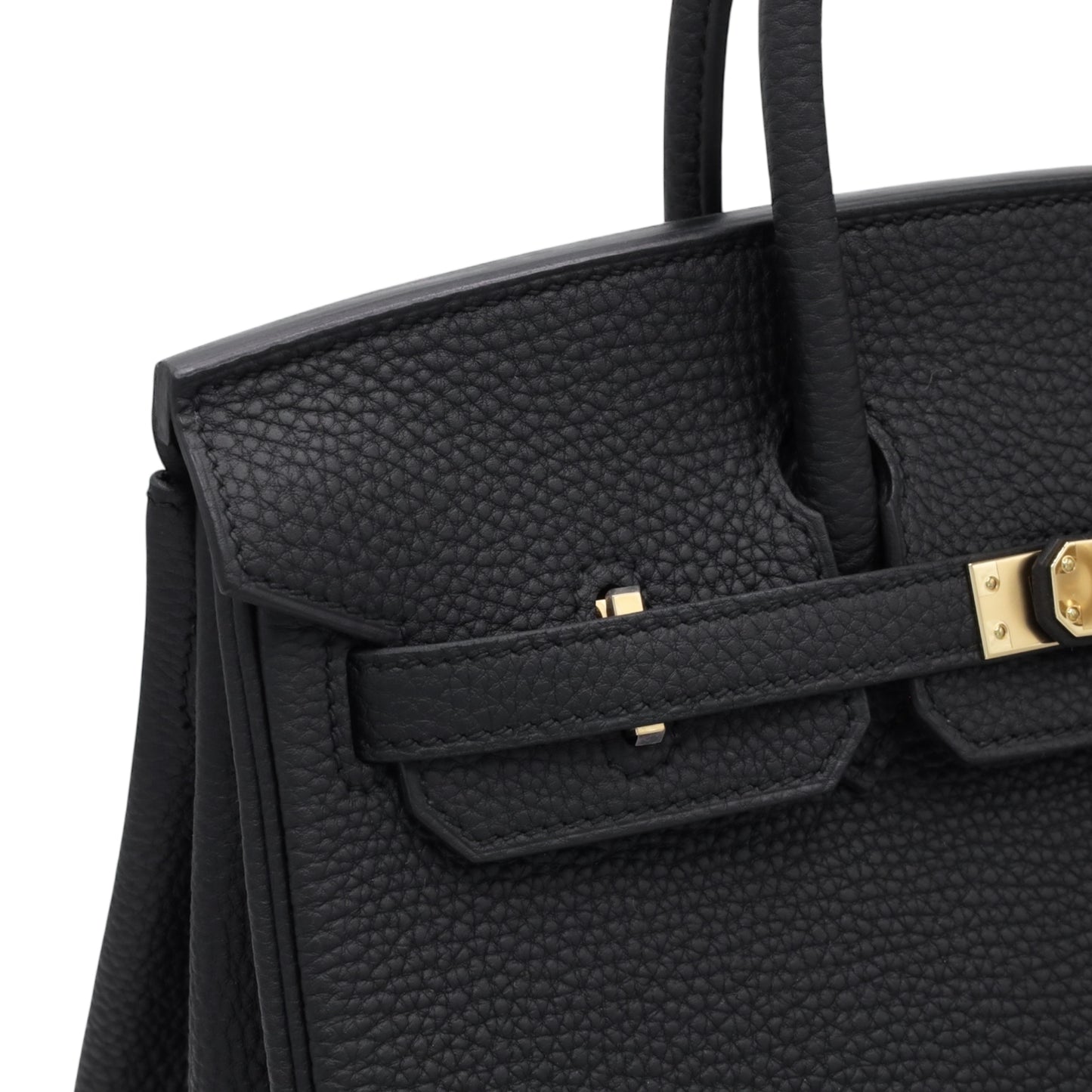 Birkin 25 多哥黑 香槟金 KStamp