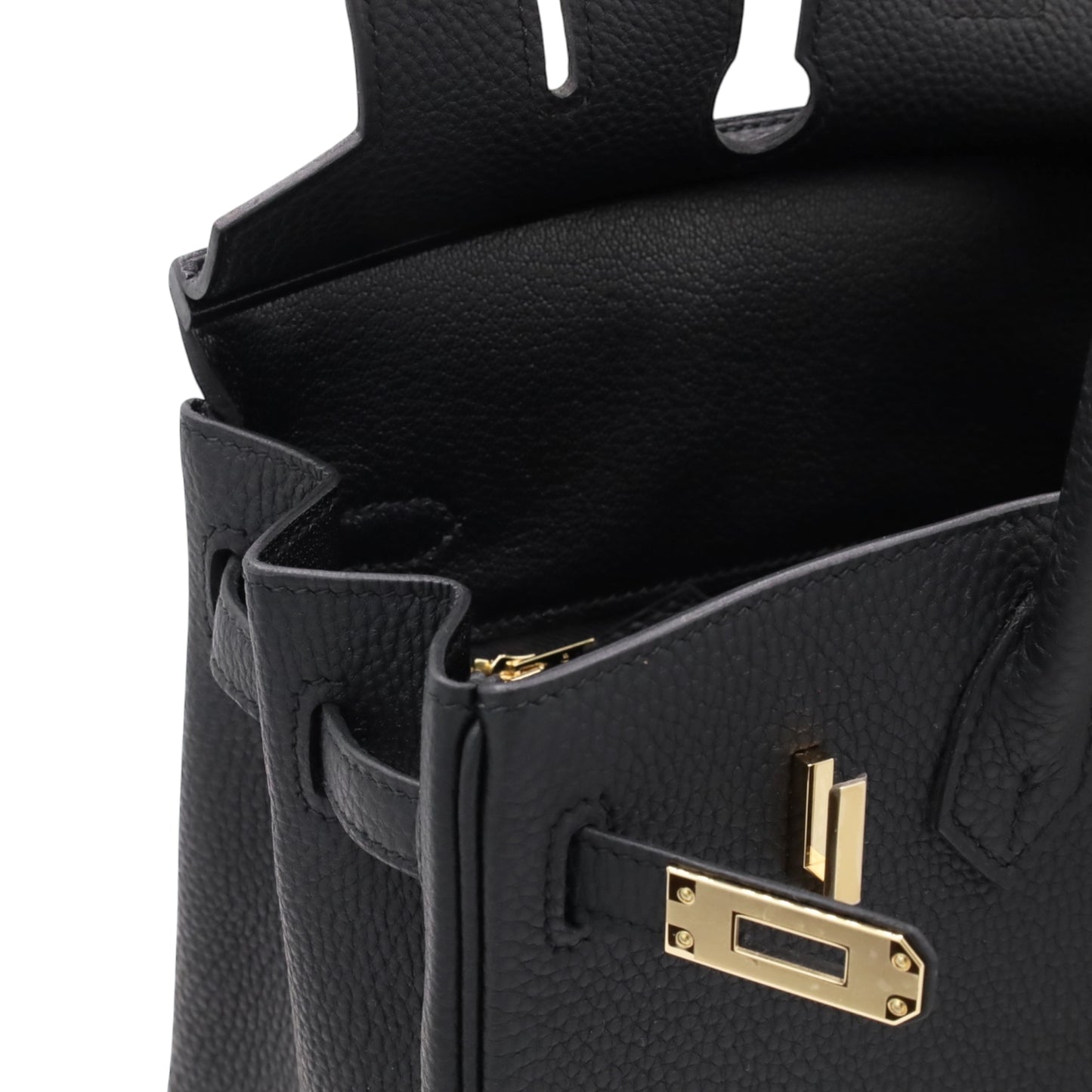 Birkin 25 多哥黑 香槟金 KStamp
