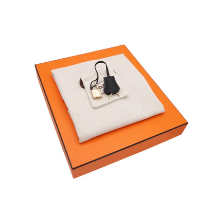 Birkin 25 多哥黑 香槟金 KStamp