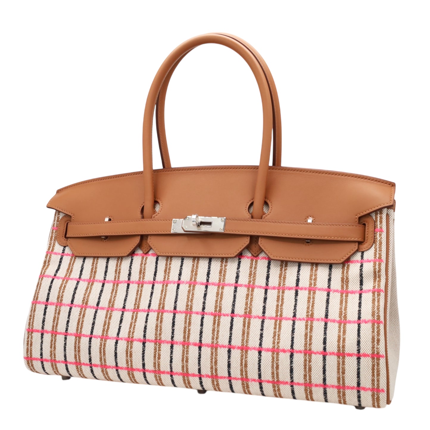 バーキンショルダーライト39　ヴォースイフト　トワルアッシュ　ゴールド　SS　W刻印