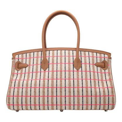 バーキンショルダーライト39　ヴォースイフト　トワルアッシュ　ゴールド　SS　W刻印