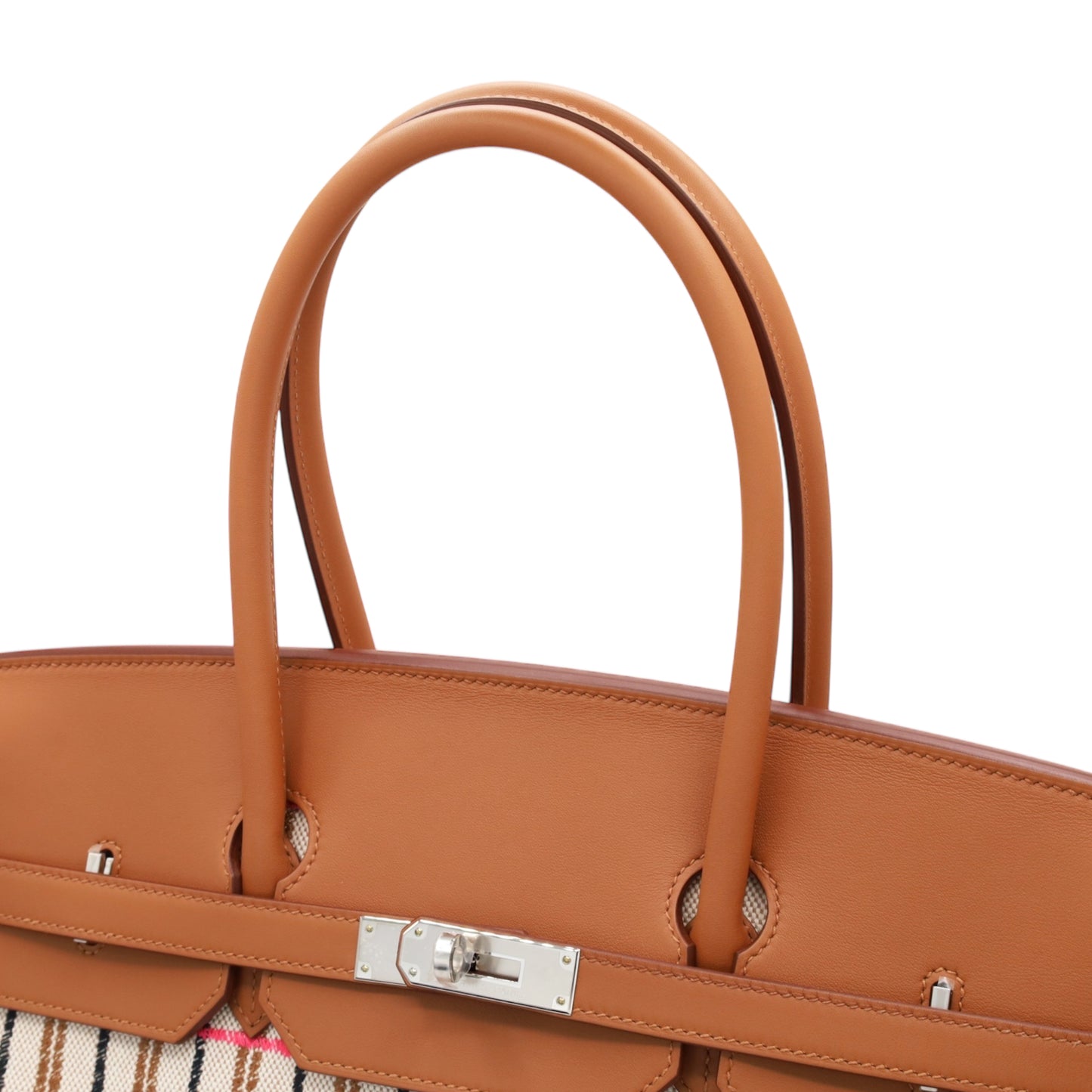 バーキンショルダーライト39　ヴォースイフト　トワルアッシュ　ゴールド　SS　W刻印