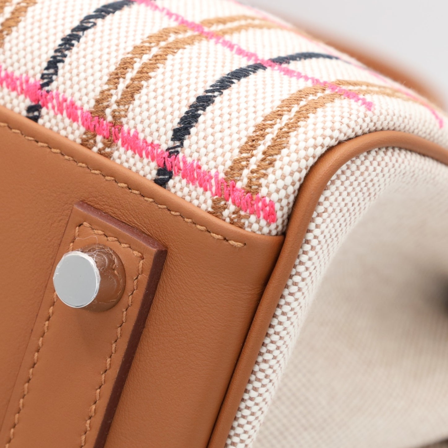 バーキンショルダーライト39　ヴォースイフト　トワルアッシュ　ゴールド　SS　W刻印