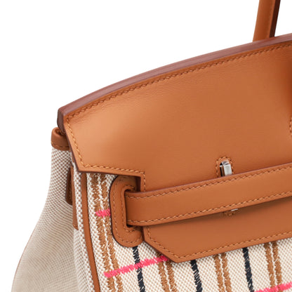 バーキンショルダーライト39　ヴォースイフト　トワルアッシュ　ゴールド　SS　W刻印