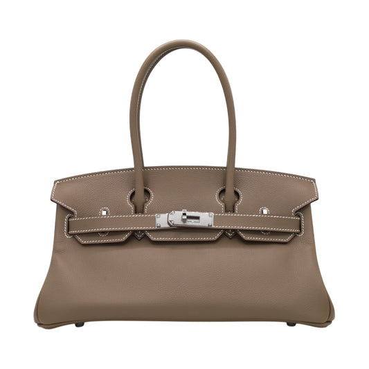 Birkin Shoulder Light 29 Voever 颜色 Etoup SS K 雕刻