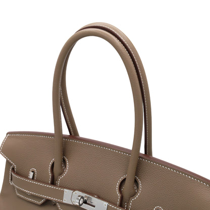 バーキンショルダーライト29　ヴォーエヴァーカラー　エトゥープ　SS　K刻印