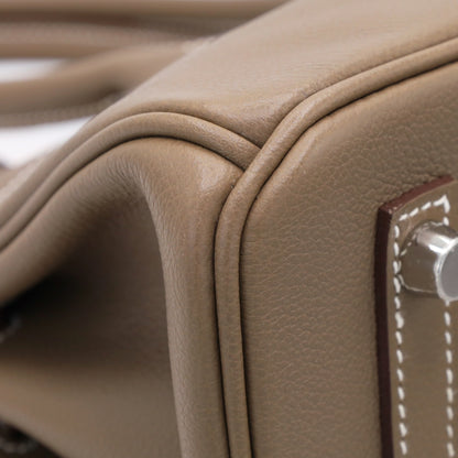 バーキンショルダーライト29　ヴォーエヴァーカラー　エトゥープ　SS　K刻印