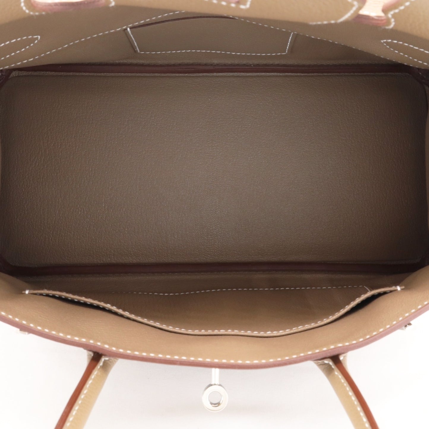 バーキンショルダーライト29　ヴォーエヴァーカラー　エトゥープ　SS　K刻印