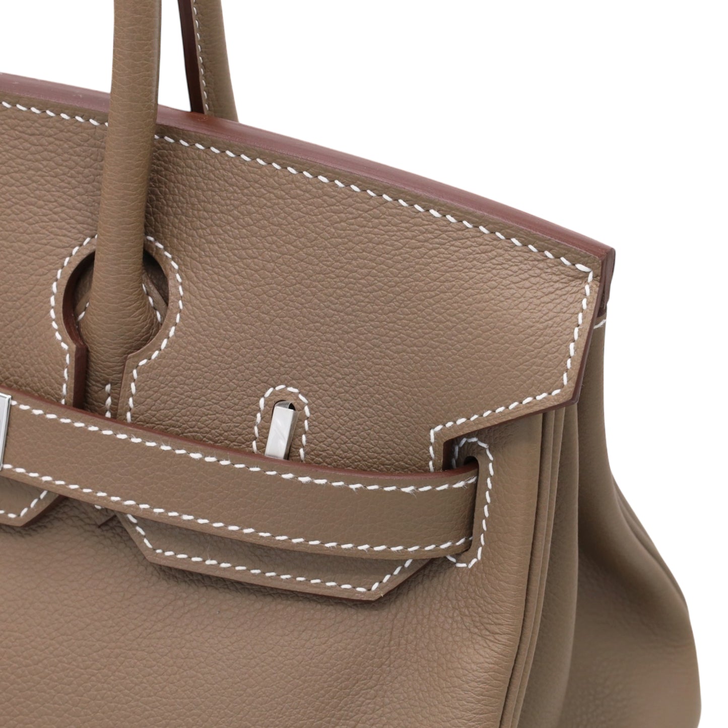 バーキンショルダーライト29　ヴォーエヴァーカラー　エトゥープ　SS　K刻印