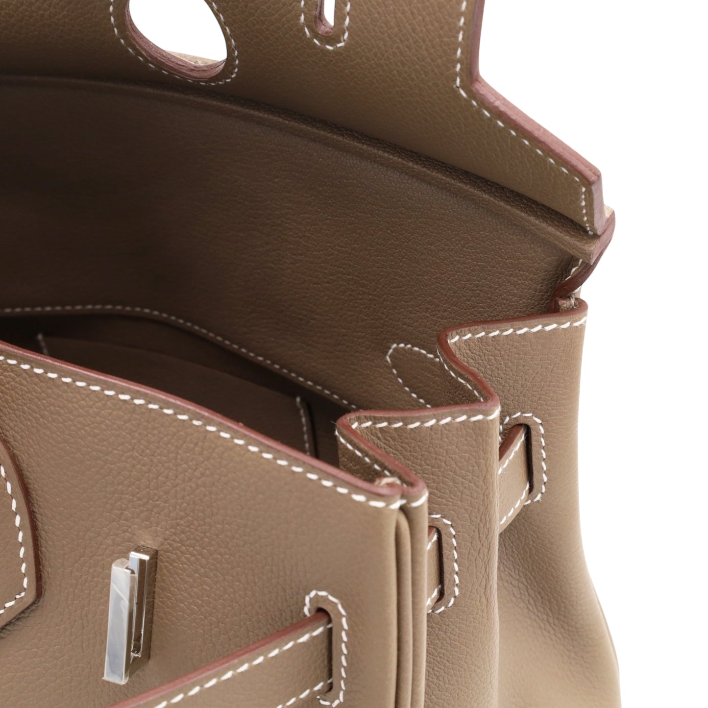 バーキンショルダーライト29　ヴォーエヴァーカラー　エトゥープ　SS　K刻印